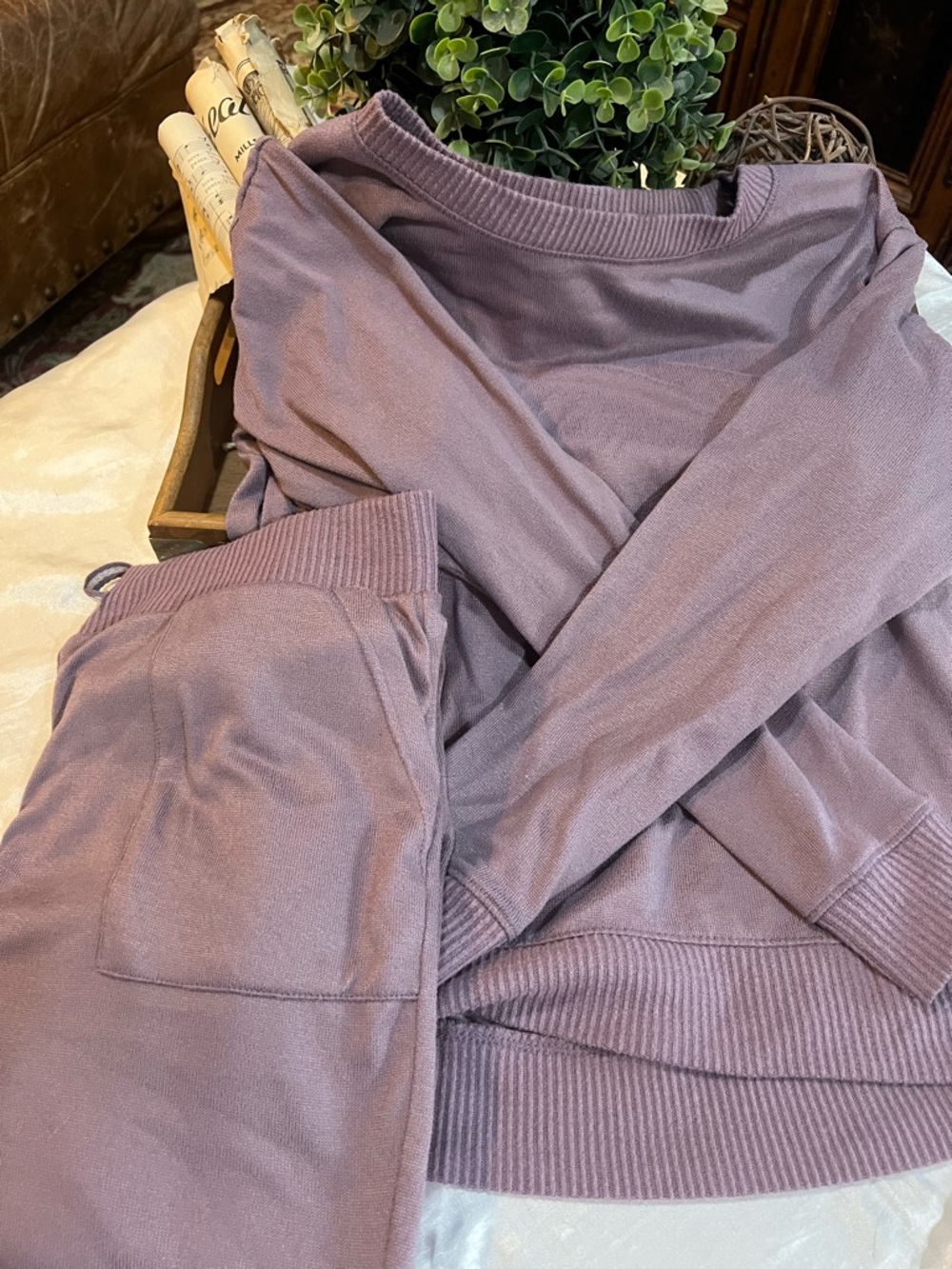 Honeydew Intimates Mauve Lounge Set